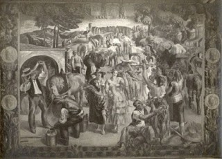1923 Concert Champêtre – Les violonistes 011-concertchampetre-lesviolonistes-1923  1923 -80×100, Huile sur papier marouflée sur carton,  réf. 23A Projet pour tapisserie, Ecole des Arts Décoratifs  1er Salon des Tuileries (1923), Paris;  Les plaisirs et les jours, esquisse Thème antique  1923 – 80×100 – Huile sur papier, esquisse  réf. 23B collection famille de l’artiste  Les plaisirs et les jours Thème antique  1923 – 100×80 – Huile sur papier marouflée, carton de tapisserie  réf. 23C Salon des Tuileries (1924), PARIS  collection famille de l’artiste  Vendanges en Franche Comté