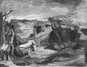 Paysans dans la campagne franc-comtoise