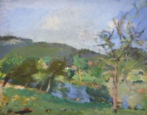 La rivière dans la prairie, ou rivière sous bois