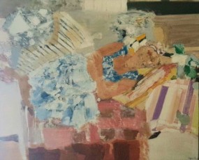 Emilienne en robe bleue ou l’endormie