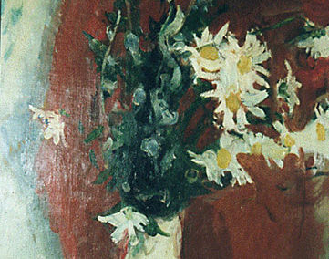Nature morte au bouquet de marguerites