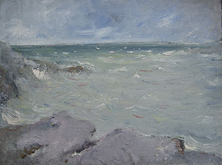 Mer grise à Saint Valéry